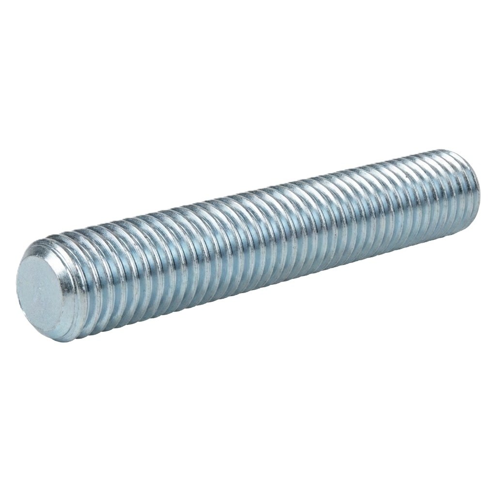 Gewindestücke DIN 976/A M12 x 100 mm, 4.8, verzinkt