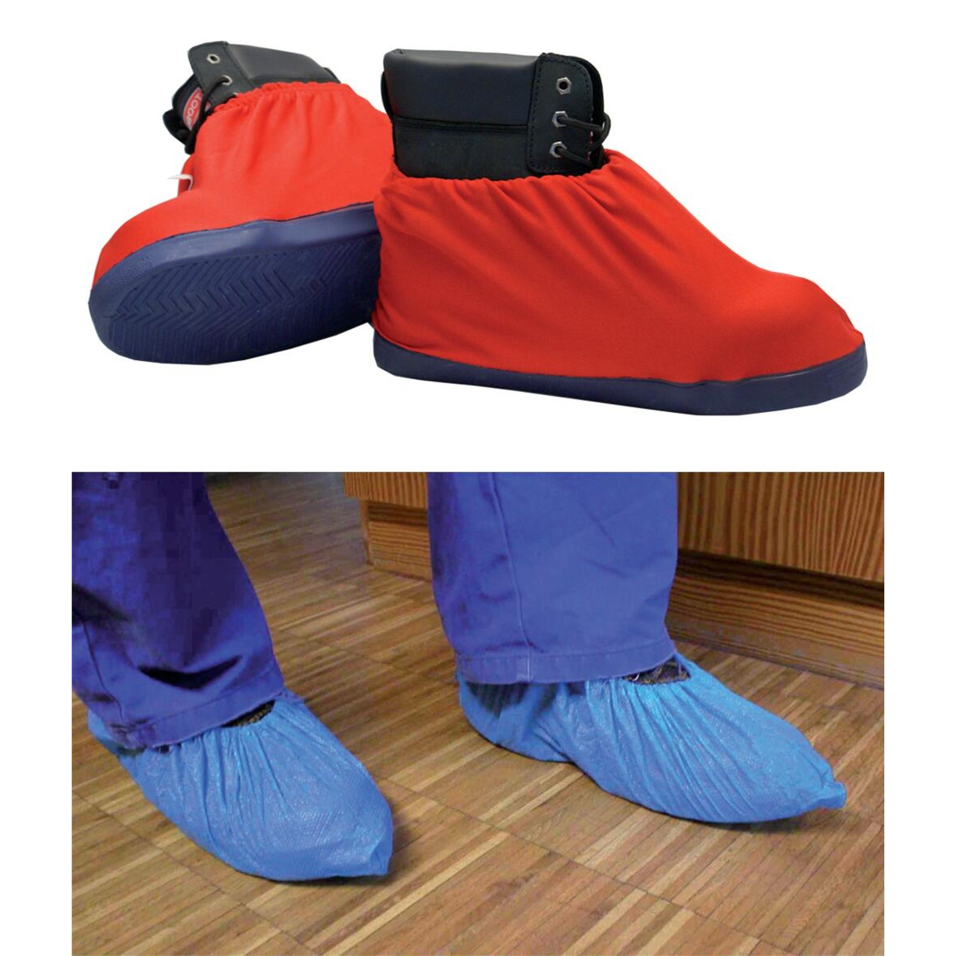Schmutzschutzschuhe blau 1 Stück