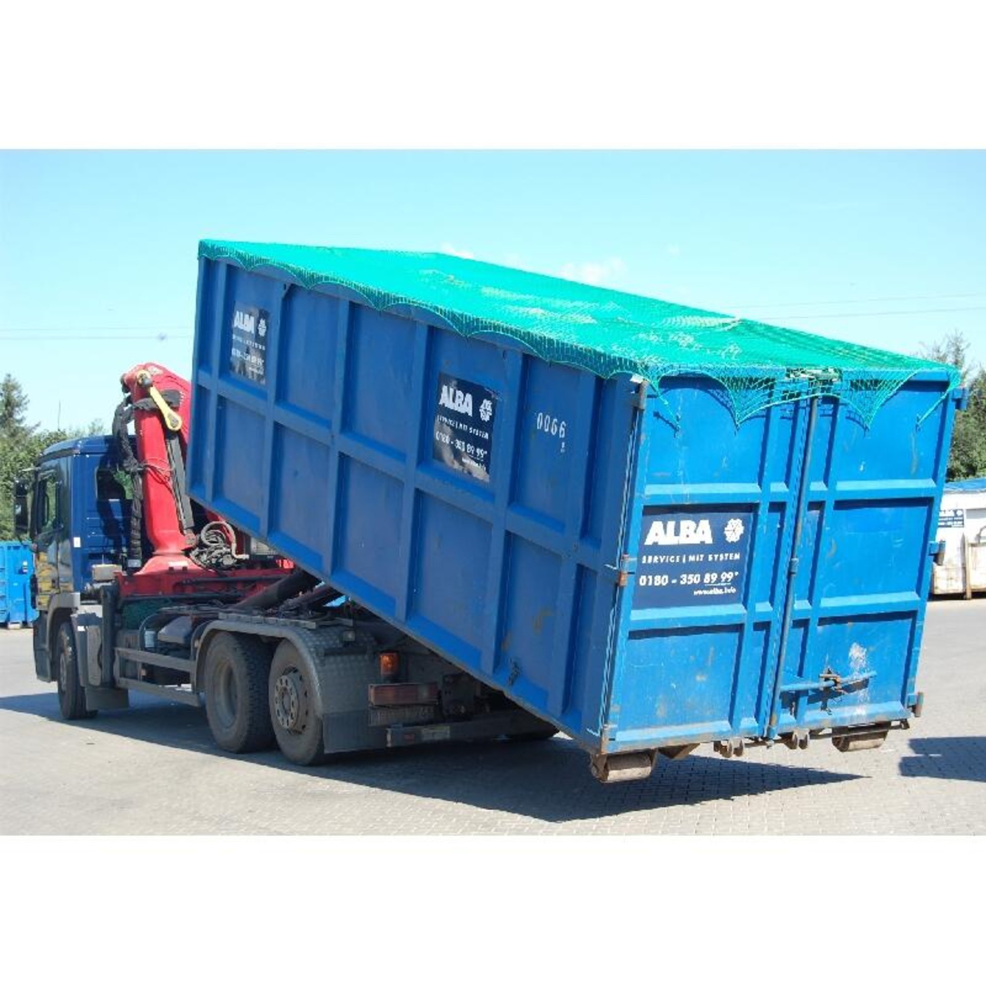 CONTAINER-ABDECKNETZ 3 X 6 METER 2028.1